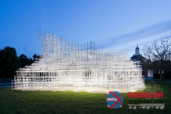 藤本壮介设计的2013蛇形画廊正式对外开放