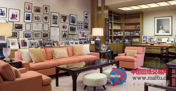 安纳伯格庄园室内大揭秘 习近平与奥巴马会晤地