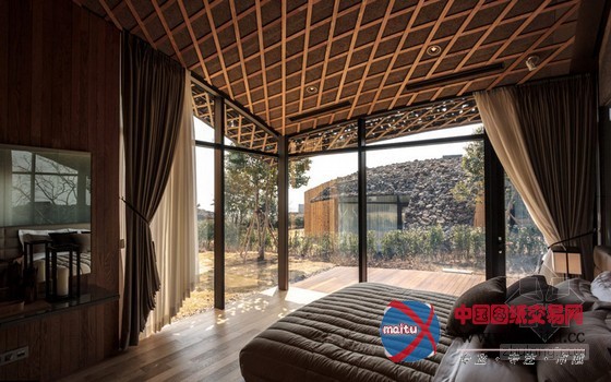 隈研吾设计的“战壕”济州岛顶级度假别墅