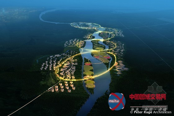 Peter Ruge设计的中国海南绿色健康城市方案