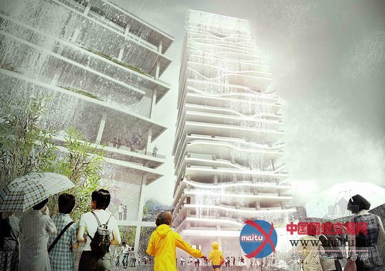 KAMJZ设计的台湾城市文化中心竞赛入围作品