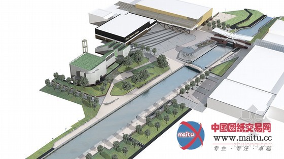 HarrisonStevens等设计的英国南运河河岸综合规划