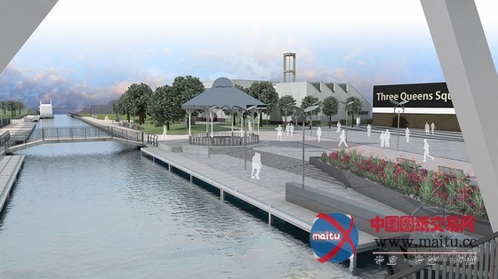 HarrisonStevens等设计的英国南运河河岸综合规划