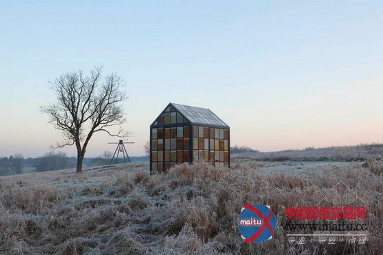 William Lamson设计的糖晶玻璃制成的甜蜜温室