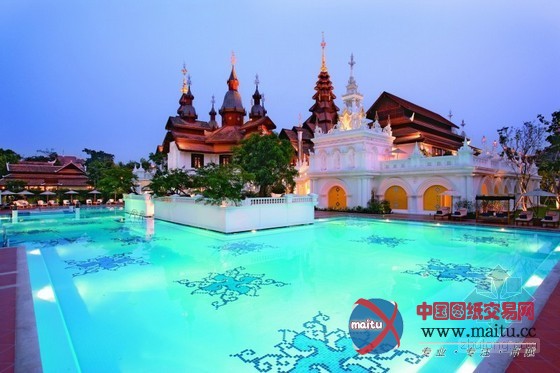 兰那王朝真实地重现的清迈文华东方酒店设计