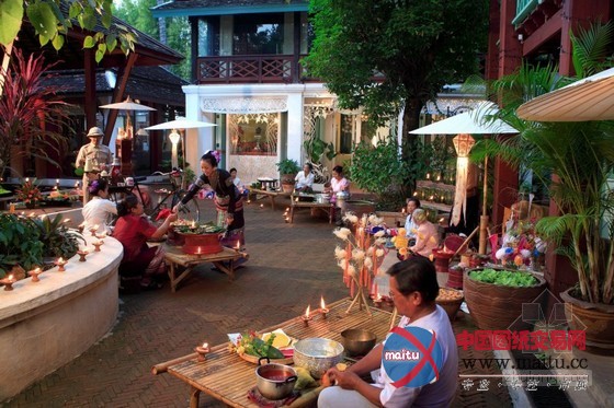 兰那王朝真实地重现的清迈文华东方酒店设计