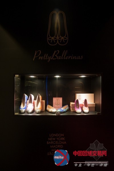 巴西Pretty Ballerinas芭蕾舞鞋专卖店装修设计