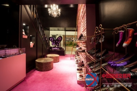 巴西Pretty Ballerinas芭蕾舞鞋专卖店装修设计