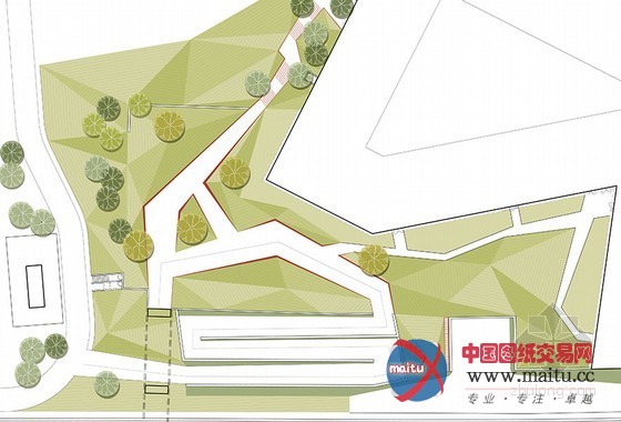 HJLA设计的丹麦毕马威会计事务所总部的屋顶花园及入口区域