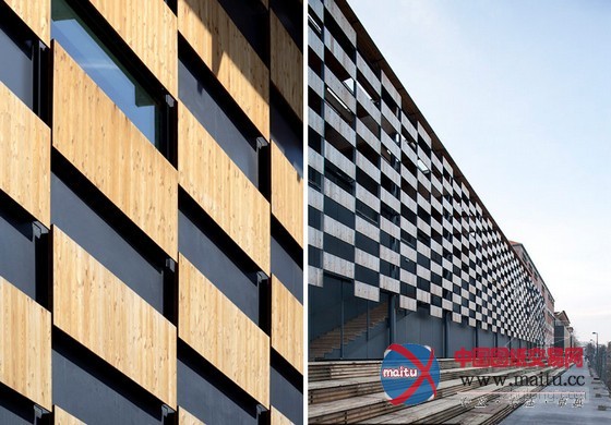 隈研吾设计的法国贝桑松艺术中心及音乐之城