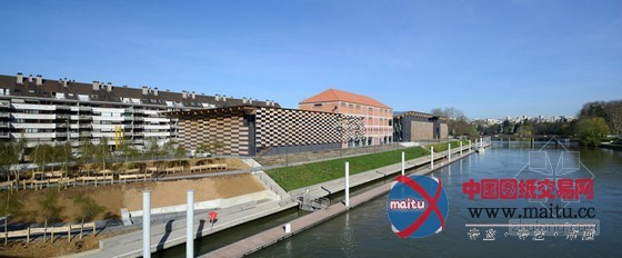 隈研吾设计的法国贝桑松艺术中心及音乐之城