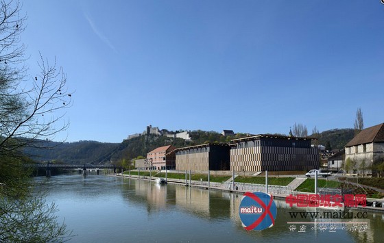 隈研吾设计的法国贝桑松艺术中心及音乐之城