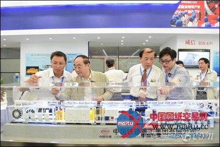 铁建重工参展2013中国国际轨道交通展会