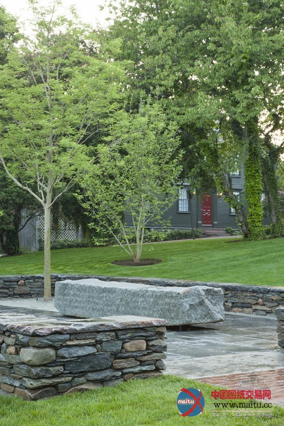 Maya Lin设计的纽波特“会客厅”公共景观