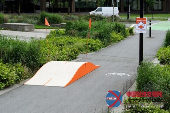 GrepPapove设计的加拿大Whoopdeedoo自行车坡道