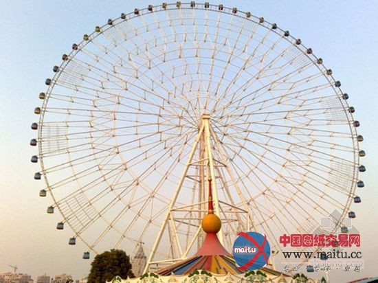 大连将建世界最大摩天轮 直径180米
