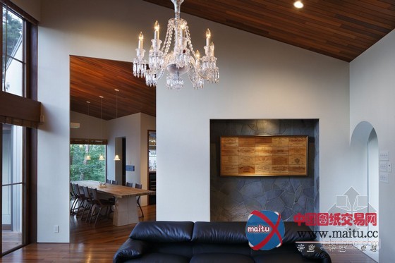 K2事务所设计的日本大山森林住宅