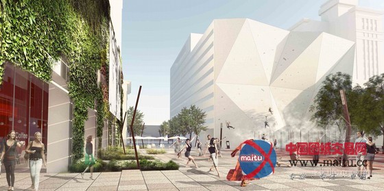 Op.N设计的盐湖城中心6970重建计划