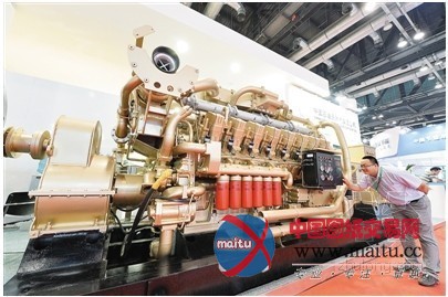 国产最大沼气发电机在北京亮相