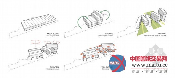 MU architecture设计的台中文化中心设计方案