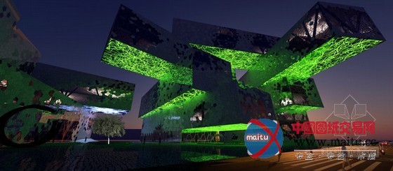 MU architecture设计的台中文化中心设计方案