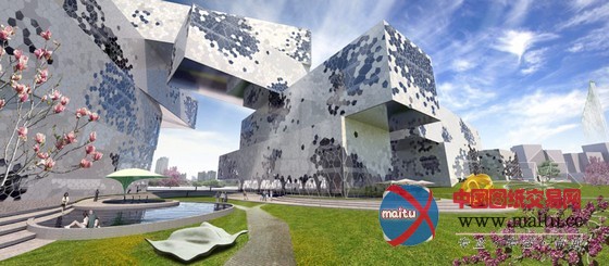 MU architecture设计的台中文化中心设计方案