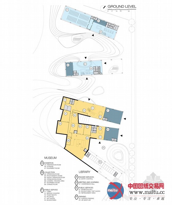 MU architecture设计的台中文化中心设计方案