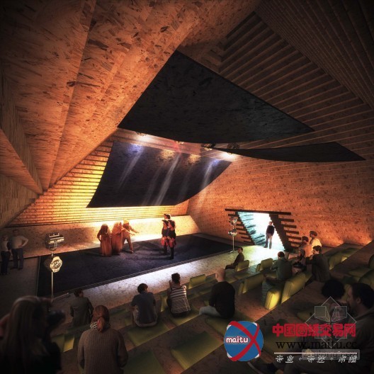 PM²G Architects设计的威尔士临时可持续剧场最终方案