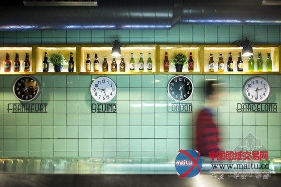 法兰克福车站餐厅设计 时间和空间的烹饪之旅