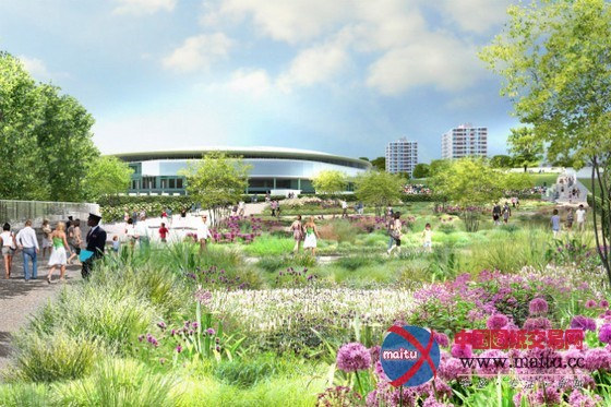 Green Walls等设计的英国温布尔顿新规划