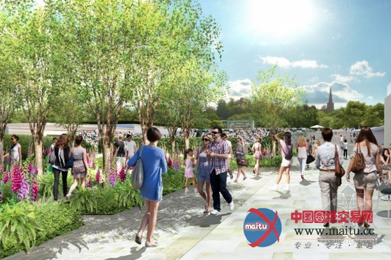 Green Walls等设计的英国温布尔顿新规划