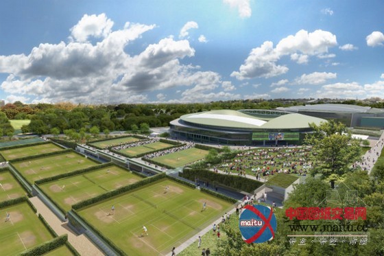 Green Walls等设计的英国温布尔顿新规划