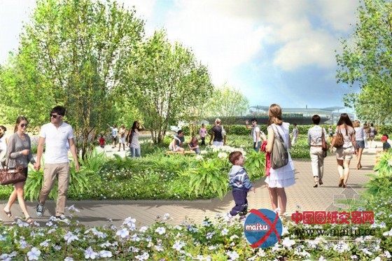 Green Walls等设计的英国温布尔顿新规划