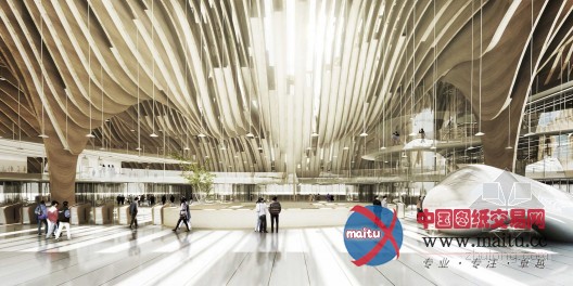 BAT设计的台中市文化中心设计竞标方案