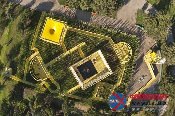 Beals& Lyon设计的智利圣地亚哥乡村小径花园