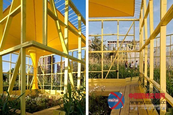 Beals& Lyon设计的智利圣地亚哥乡村小径花园