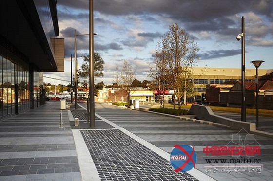 ASPECT Studios设计的澳大利亚丹尼侬城市街景