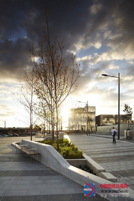 ASPECT Studios设计的澳大利亚丹尼侬城市街景