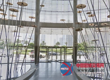 谷歌采集全球最高建筑迪拜塔360度全景图像