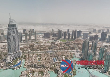 谷歌采集全球最高建筑迪拜塔360度全景图像