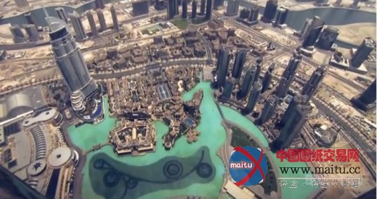 谷歌采集全球最高建筑迪拜塔360度全景图像