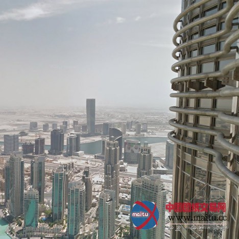 谷歌采集全球最高建筑迪拜塔360度全景图像