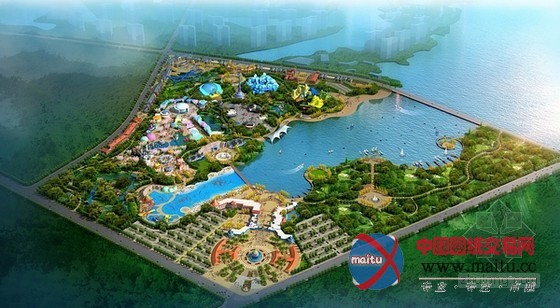 大千世界飞行影院钢结构吊装成功