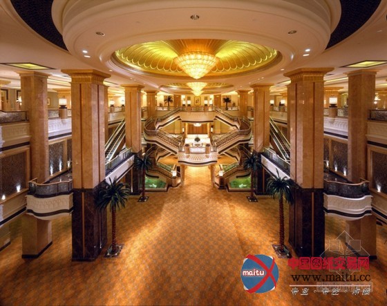 阿布扎比最为奢华昂贵的酒店 酋长国宫殿酒店设计