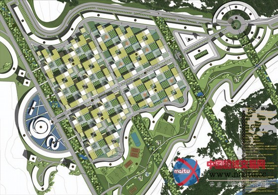 Exp和Lemay联合设计的阿尔及利亚El-Meria城规划竞标项目