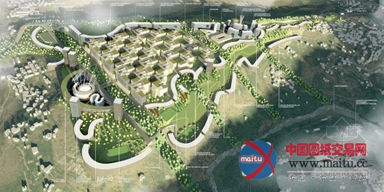 Exp和Lemay联合设计的阿尔及利亚El-Meria城规划竞标项目