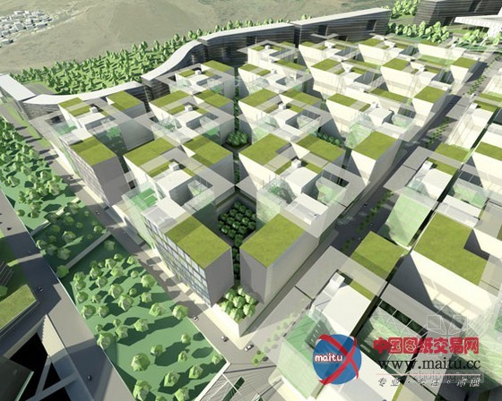 Exp和Lemay联合设计的阿尔及利亚El-Meria城规划竞标项目