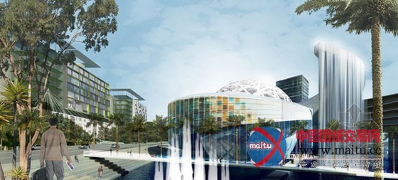 Exp和Lemay联合设计的阿尔及利亚El-Meria城规划竞标项目