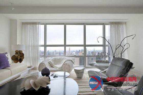 美国俯瞰中央公园的超现代化公寓设计