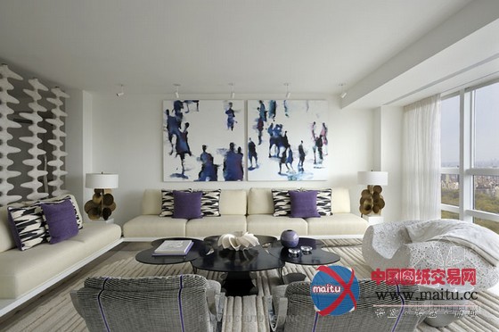 美国俯瞰中央公园的超现代化公寓设计